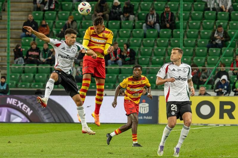 Football. PKO BP Ekstraklasa. Legia Warsaw - Jagiellonia Bialystok. 24.09.2025