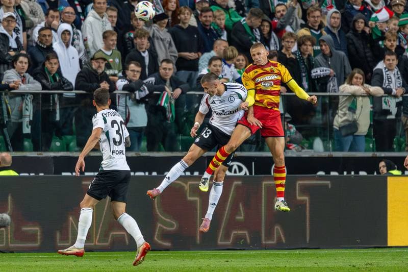 Football. PKO BP Ekstraklasa. Legia Warsaw - Jagiellonia Bialystok. 24.09.2025
