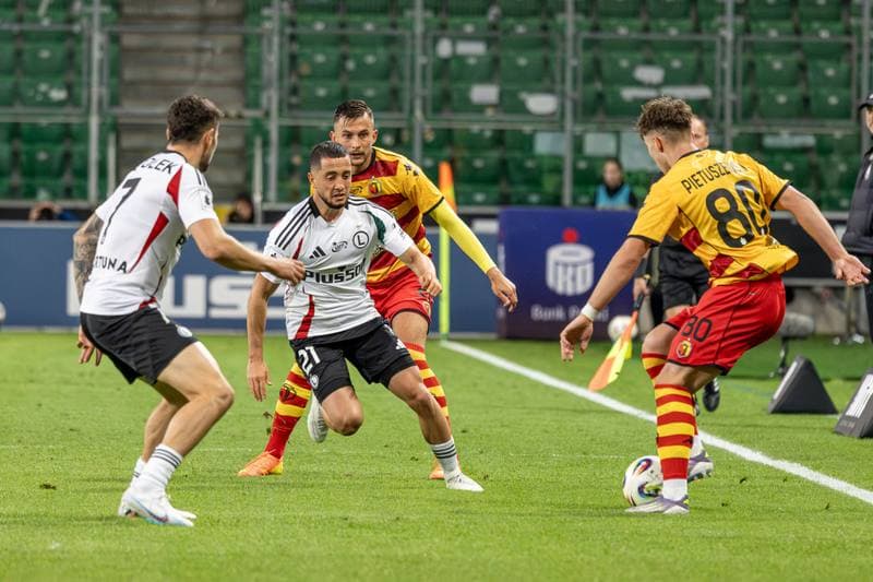 Football. PKO BP Ekstraklasa. Legia Warsaw - Jagiellonia Bialystok. 24.09.2025