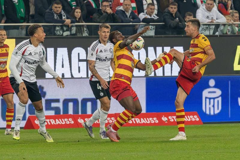 Football. PKO BP Ekstraklasa. Legia Warsaw - Jagiellonia Bialystok. 24.09.2025