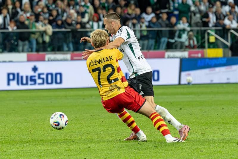 Football. PKO BP Ekstraklasa. Legia Warsaw - Jagiellonia Bialystok. 24.09.2025