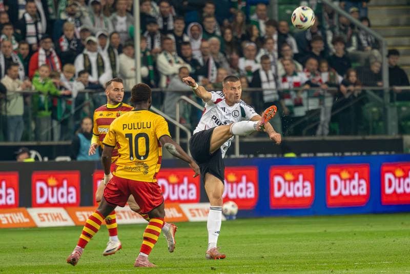 Football. PKO BP Ekstraklasa. Legia Warsaw - Jagiellonia Bialystok. 24.09.2025
