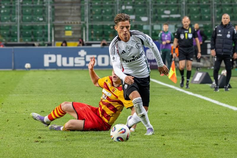 Football. PKO BP Ekstraklasa. Legia Warsaw - Jagiellonia Bialystok. 24.09.2025