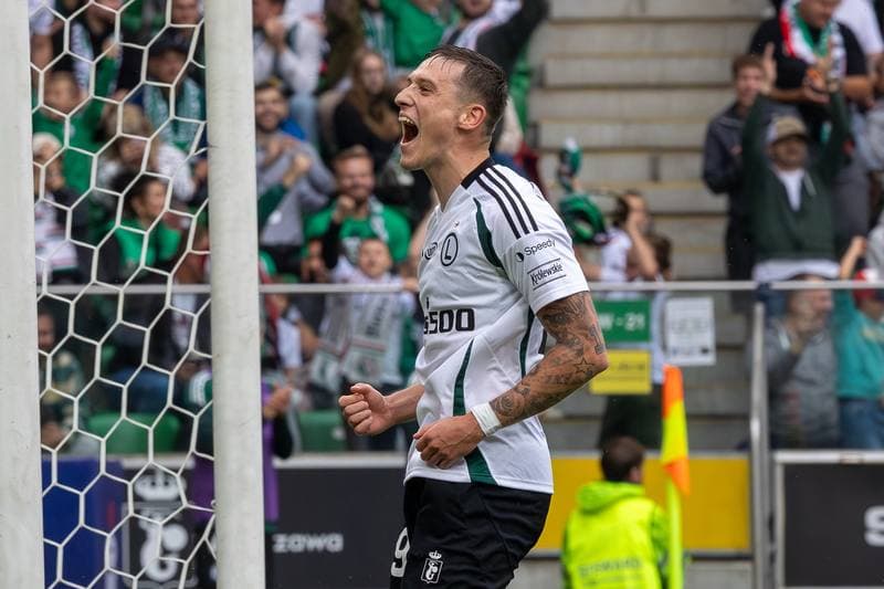 Football. PKO BP Ekstraklasa. Legia Warsaw - Radomiak Radom. 14.09.2025