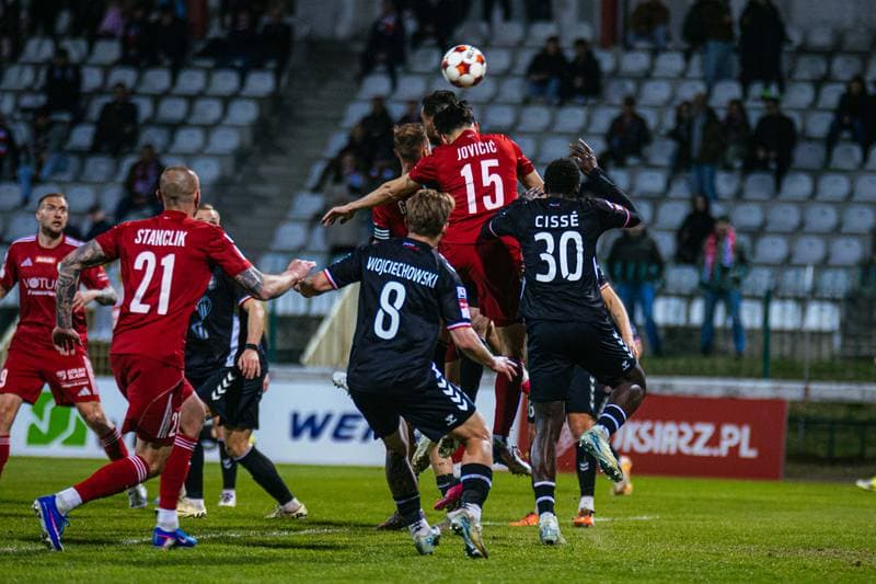 Football. Betclic 1 Liga. Polonia Warszawa - Miedz Legnica. 21.03.2026