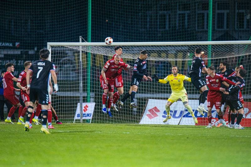 Football. Betclic 1 Liga. Polonia Warszawa - Miedz Legnica. 21.03.2026