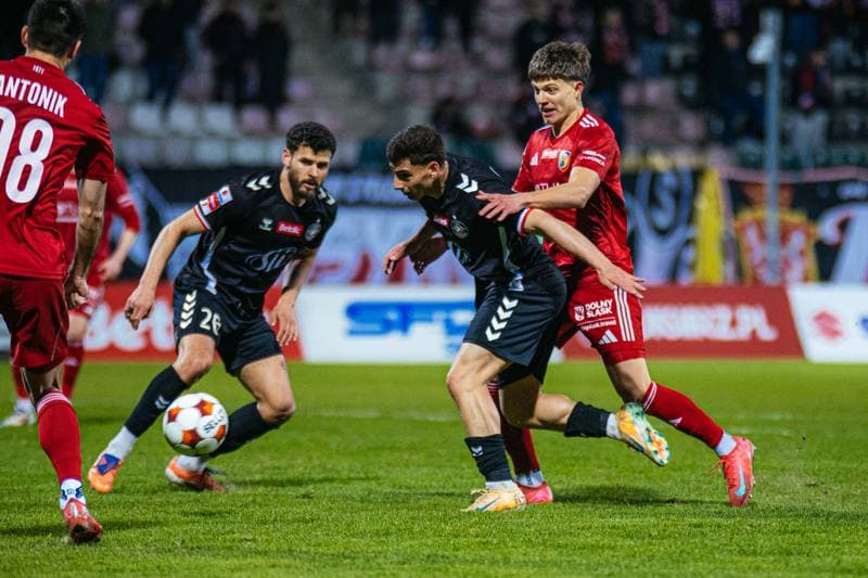 Football. Betclic 1 Liga. Polonia Warszawa - Miedz Legnica. 21.03.2026