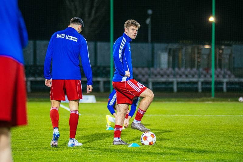 Football. Betclic 1 Liga. Polonia Warszawa - Miedz Legnica. 21.03.2026