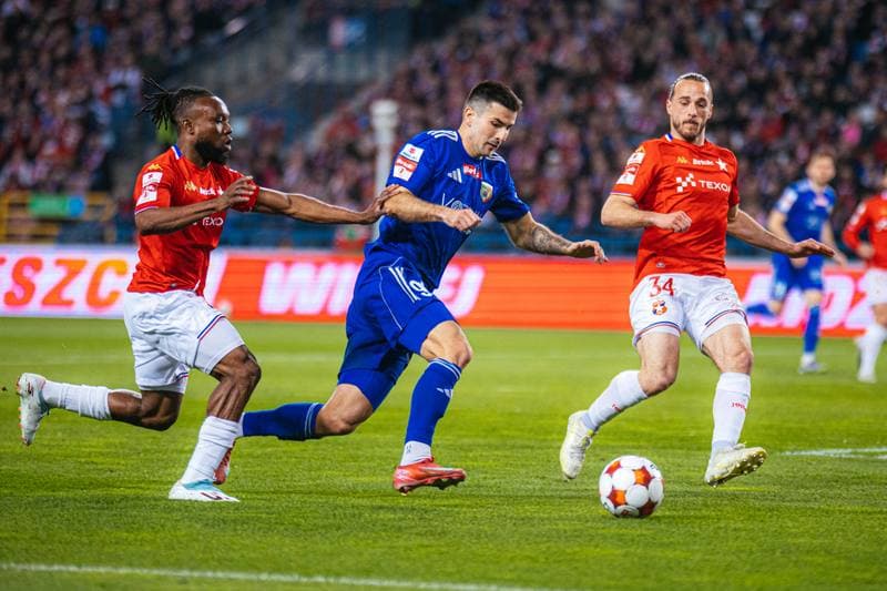 Football. Betclic 1 Liga. Wisla Krakow - Miedz Legnica. 13.03.2026