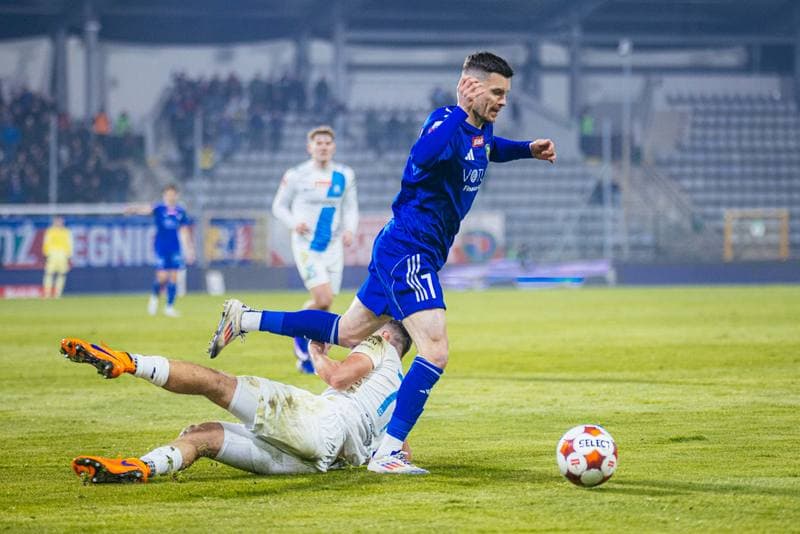 Football. Betclic 1 Liga. Miedz Legnica - Stal Rzeszow. 07.03.2026