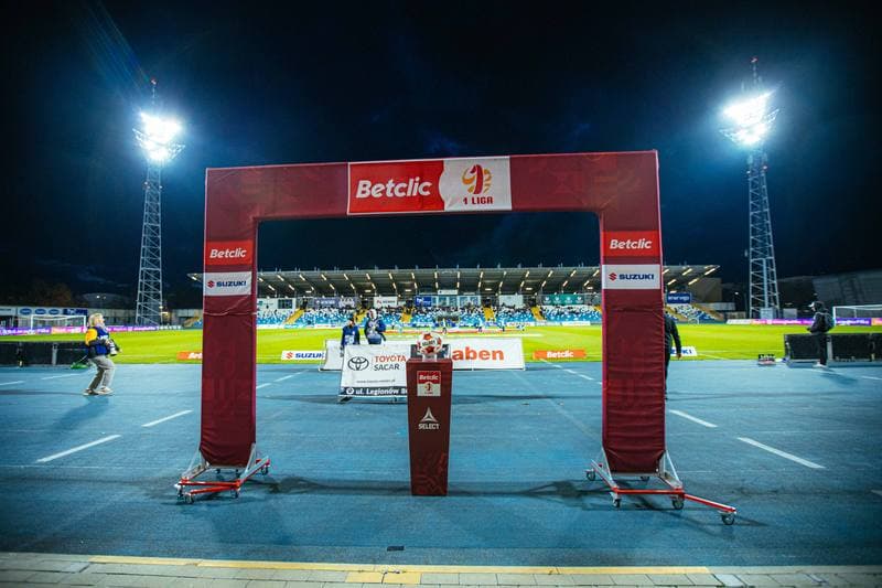 Football. Betclic 1 Liga. Stal Mielec - Miedz Legnica. 26.10.2025