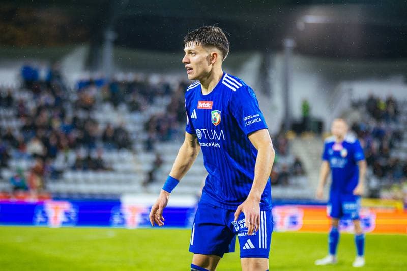 Football. Betclic 1 Liga. Miedz Legnica - Wieczysta Krakow. 02.11.2025