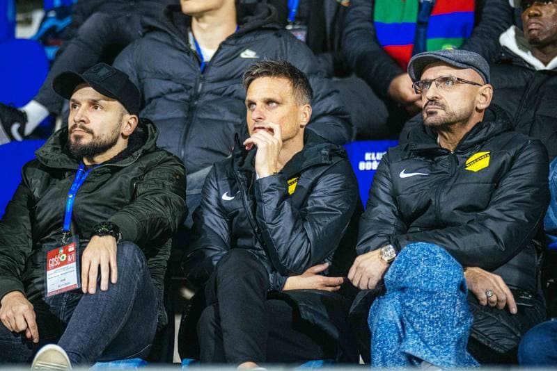 Football. Betclic 1 Liga. Miedz Legnica - Wieczysta Krakow. 02.11.2025