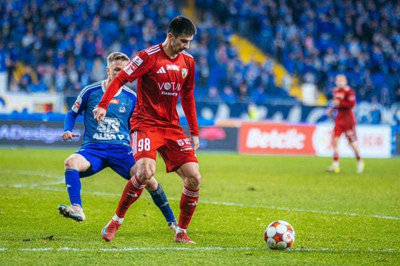 Football. Betclic 1 Liga. Ruch Chorzow - Miedz Legnica. 07.11.2025