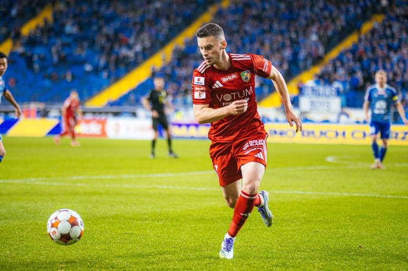Football. Betclic 1 Liga. Ruch Chorzow - Miedz Legnica. 07.11.2025