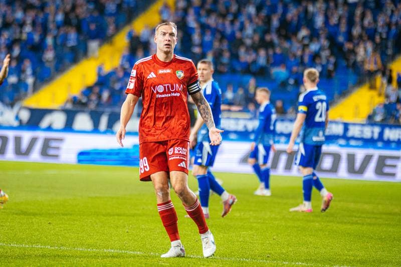 Football. Betclic 1 Liga. Ruch Chorzow - Miedz Legnica. 07.11.2025