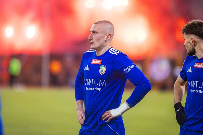 Football. Betclic 1 Liga. Miedz Legnica - Chrobry Glogow. 21.02.2026