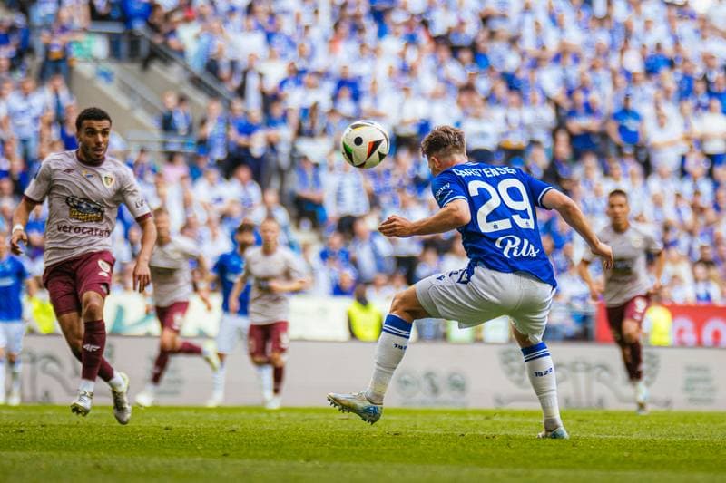 Football. PKO BP Ekstraklasa. Lech Poznan - Piast Gliwice. 24.05.2025