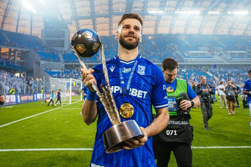 Football. PKO BP Ekstraklasa. Lech Poznan - Piast Gliwice. 24.05.2025