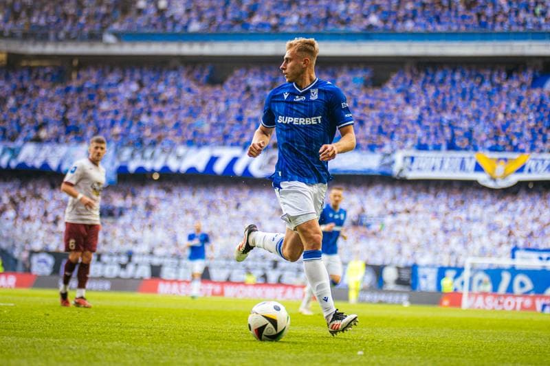 Football. PKO BP Ekstraklasa. Lech Poznan - Piast Gliwice. 24.05.2025
