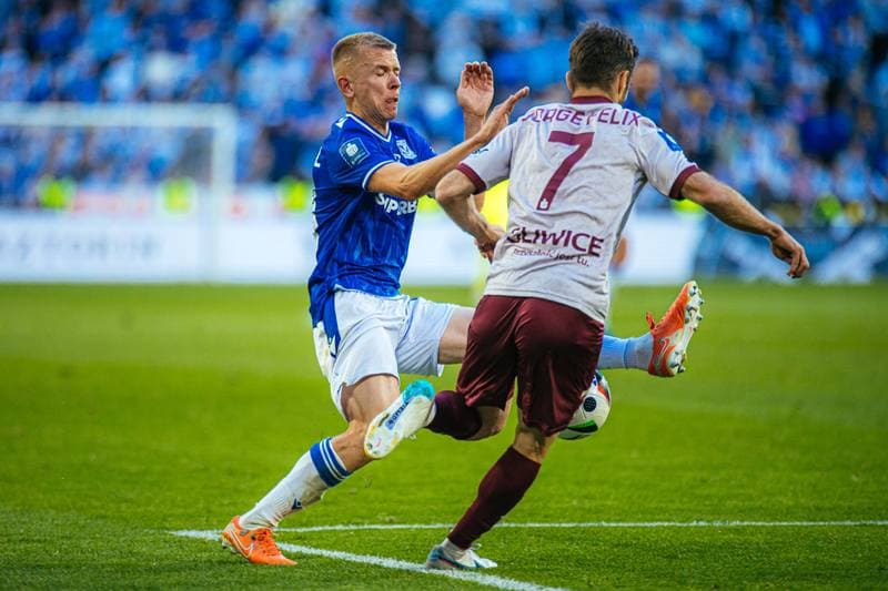 Football. PKO BP Ekstraklasa. Lech Poznan - Piast Gliwice. 24.05.2025