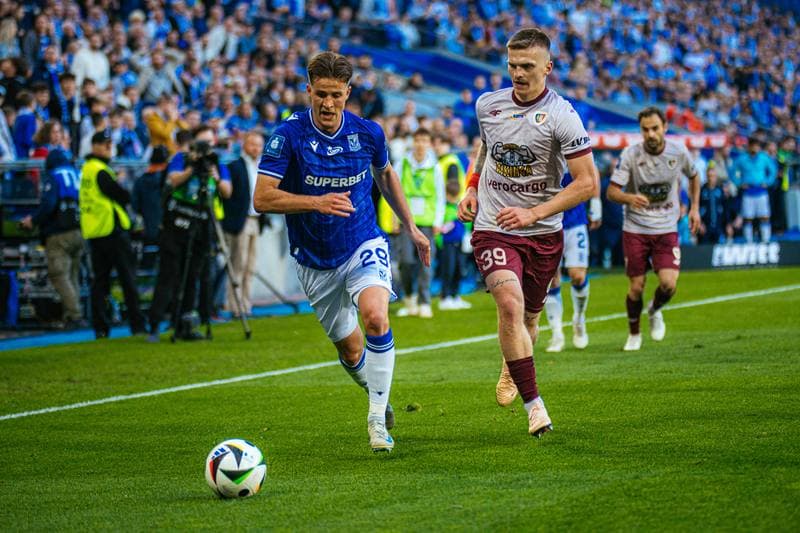 Football. PKO BP Ekstraklasa. Lech Poznan - Piast Gliwice. 24.05.2025