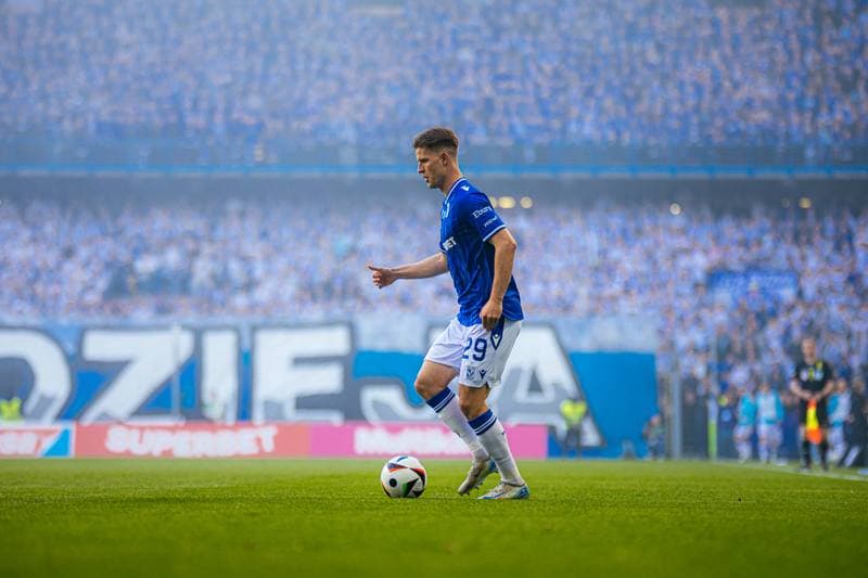 Football. PKO BP Ekstraklasa. Lech Poznan - Piast Gliwice. 24.05.2025