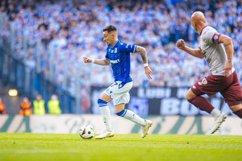 Football. PKO BP Ekstraklasa. Lech Poznan - Piast Gliwice. 24.05.2025