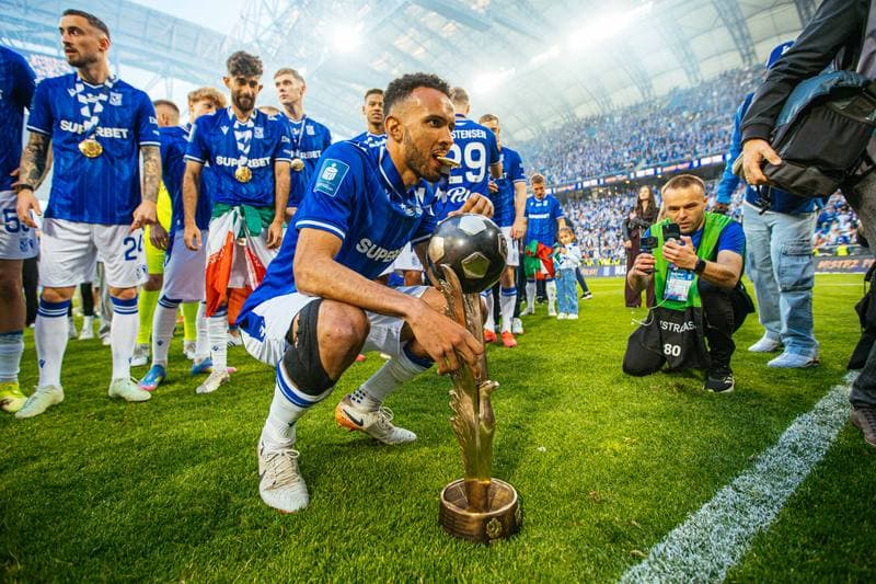Football. PKO BP Ekstraklasa. Lech Poznan - Piast Gliwice. 24.05.2025