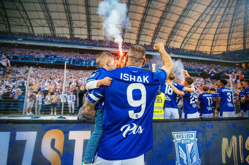 Football. PKO BP Ekstraklasa. Lech Poznan - Piast Gliwice. 24.05.2025