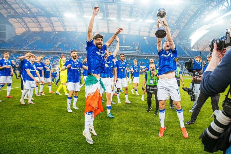 Football. PKO BP Ekstraklasa. Lech Poznan - Piast Gliwice. 24.05.2025