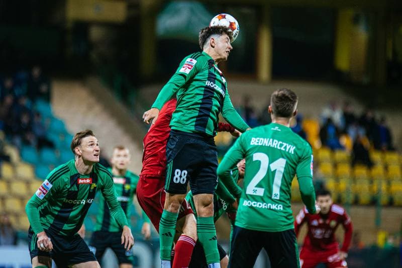 Football. Betclic 1 Liga. Gornik Leczna - Miedz Legnica. 05.10.2025