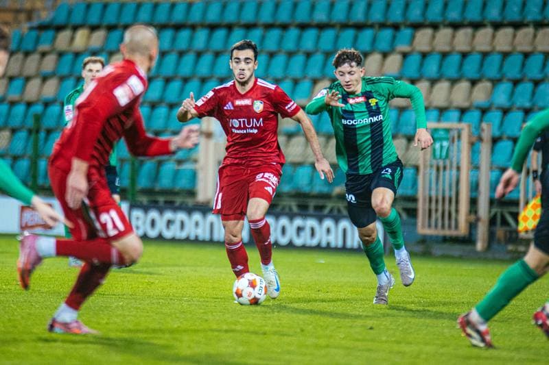 Football. Betclic 1 Liga. Gornik Leczna - Miedz Legnica. 05.10.2025