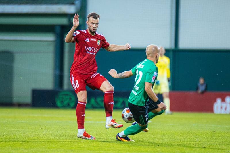 Football. Betclic 1 Liga. Gornik Leczna - Miedz Legnica. 05.10.2025