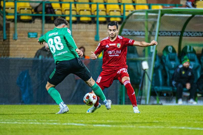 Football. Betclic 1 Liga. Gornik Leczna - Miedz Legnica. 05.10.2025