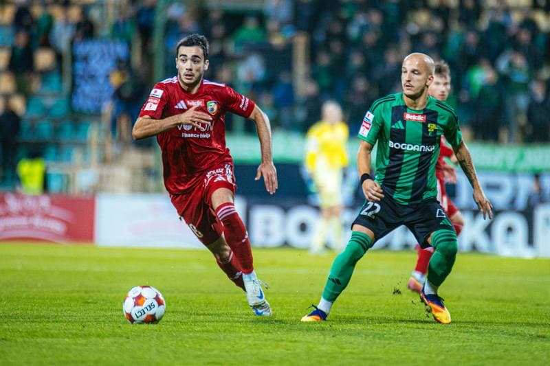 Football. Betclic 1 Liga. Gornik Leczna - Miedz Legnica. 05.10.2025