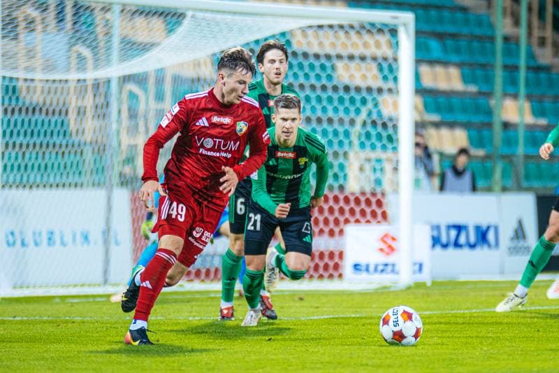 Football. Betclic 1 Liga. Gornik Leczna - Miedz Legnica. 05.10.2025