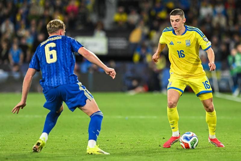 Football. FIFA World Cup Qualifiers. Ukraine - Sweden. 26.03.2026