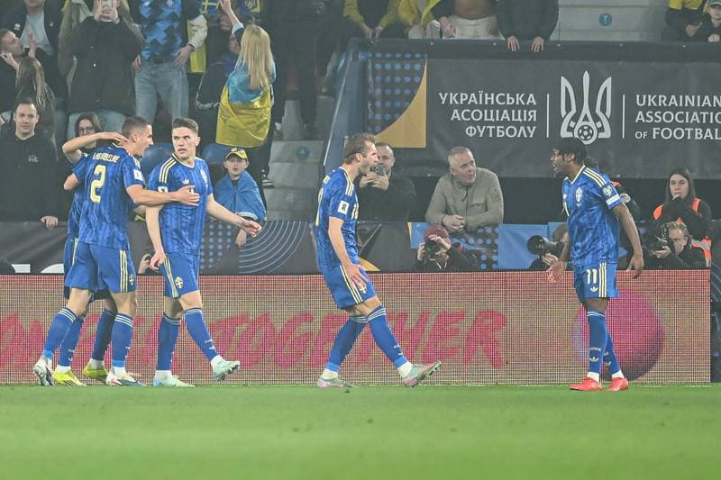 Football. FIFA World Cup Qualifiers. Ukraine - Sweden. 26.03.2026
