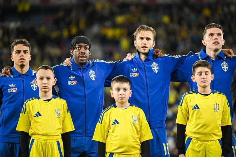 Football. FIFA World Cup Qualifiers. Ukraine - Sweden. 26.03.2026