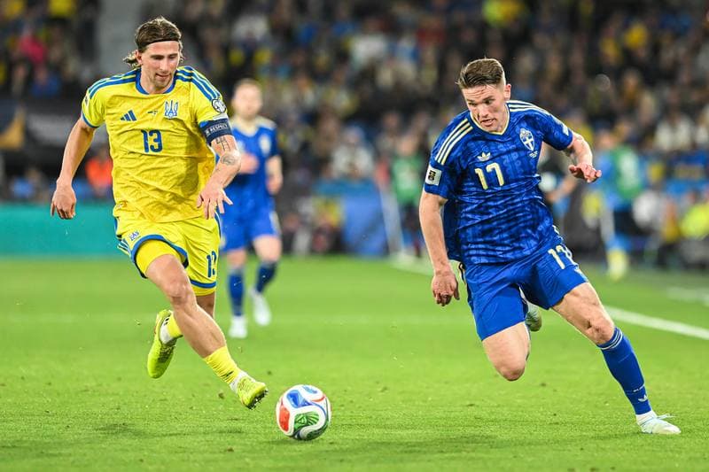 Football. FIFA World Cup Qualifiers. Ukraine - Sweden. 26.03.2026