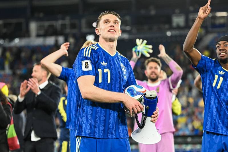 Football. FIFA World Cup Qualifiers. Ukraine - Sweden. 26.03.2026
