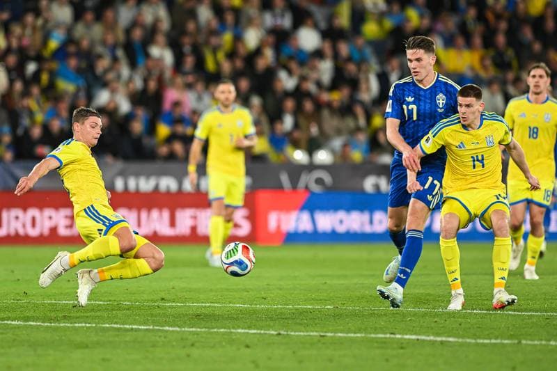 Football. FIFA World Cup Qualifiers. Ukraine - Sweden. 26.03.2026