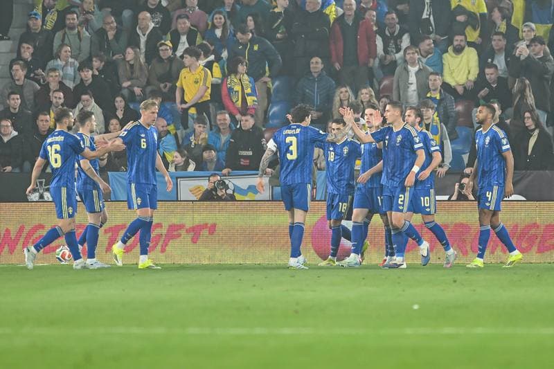 Football. FIFA World Cup Qualifiers. Ukraine - Sweden. 26.03.2026