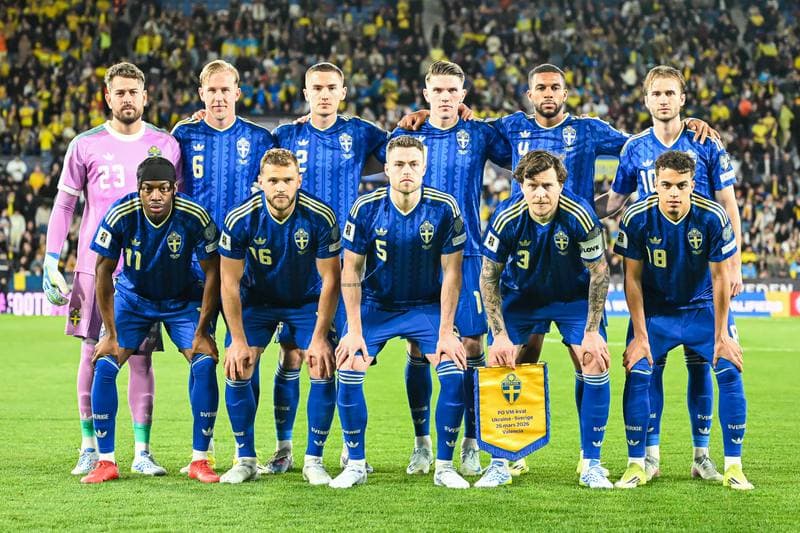 Football. FIFA World Cup Qualifiers. Ukraine - Sweden. 26.03.2026