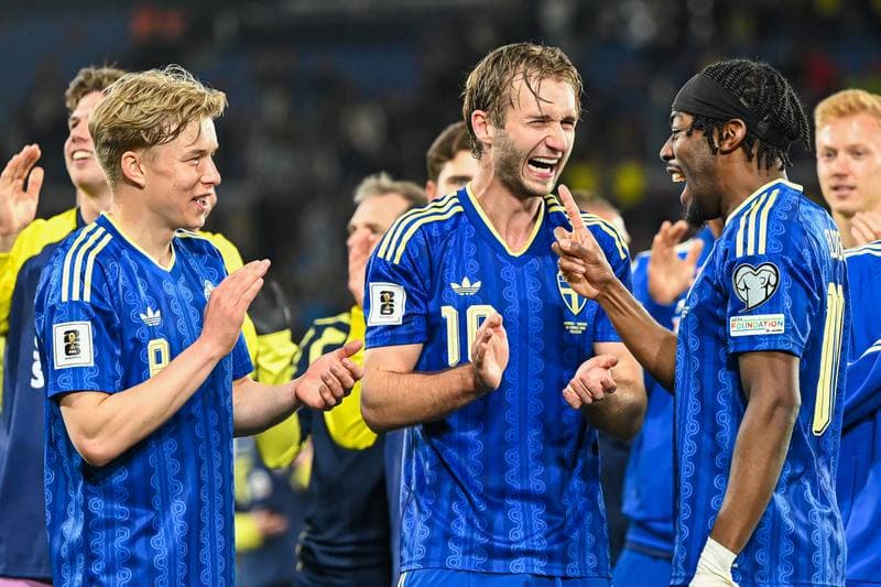 Football. FIFA World Cup Qualifiers. Ukraine - Sweden. 26.03.2026