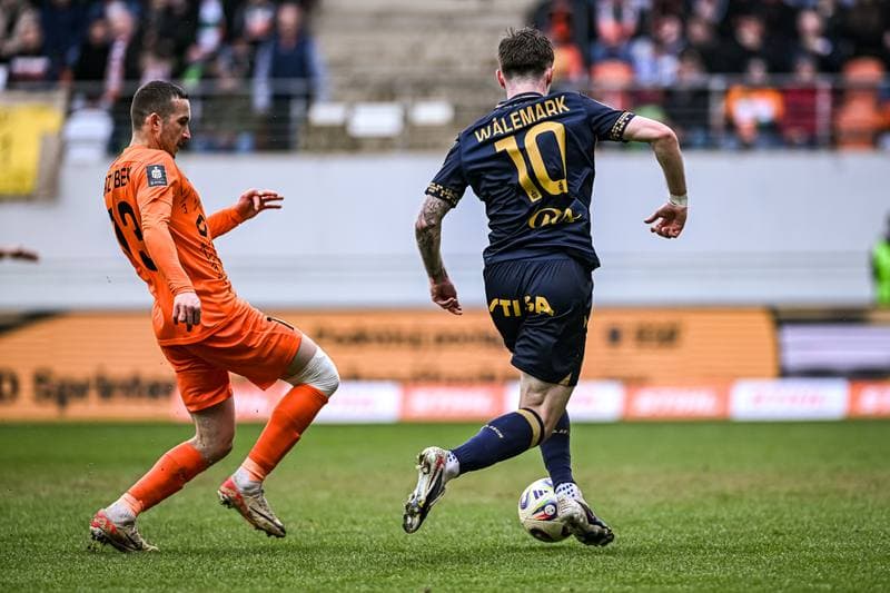 Football. PKO BP Ekstraklasa. Zaglebie Lubin - Lech Poznan. 15.03.2026