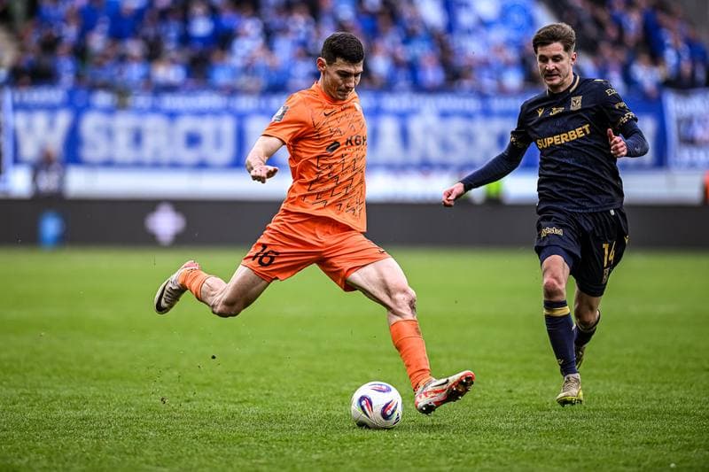 Football. PKO BP Ekstraklasa. Zaglebie Lubin - Lech Poznan. 15.03.2026