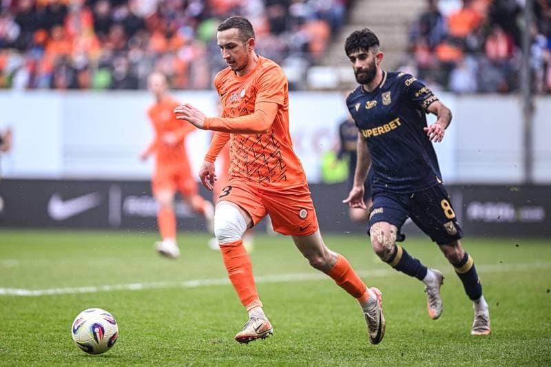 Football. PKO BP Ekstraklasa. Zaglebie Lubin - Lech Poznan. 15.03.2026