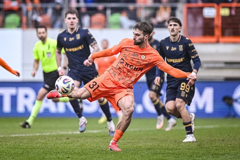 Football. PKO BP Ekstraklasa. Zaglebie Lubin - Lech Poznan. 15.03.2026